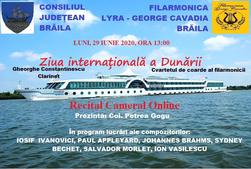 Afis - Ziua Internationala a Dunarii