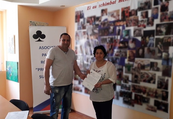 Margean Balaceanu Garicel, Campanie Educationala S.O.S. Copiii Romi