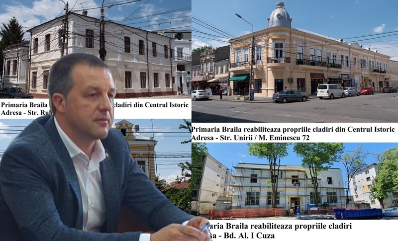 Viorel Marian Dragomir, reabilitare cladiri, primarie