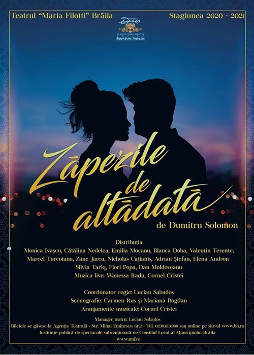 Invitația de sâmbătă a Teatrului „Maria Filotti”: “Zăpezile de altădată”, de Dumitru&nbsp;Solomon
