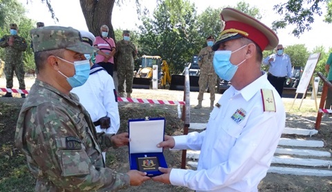 Un sfert de secol de viață al Batalionului Nave Treceri Fluviale&nbsp;„Danubius”