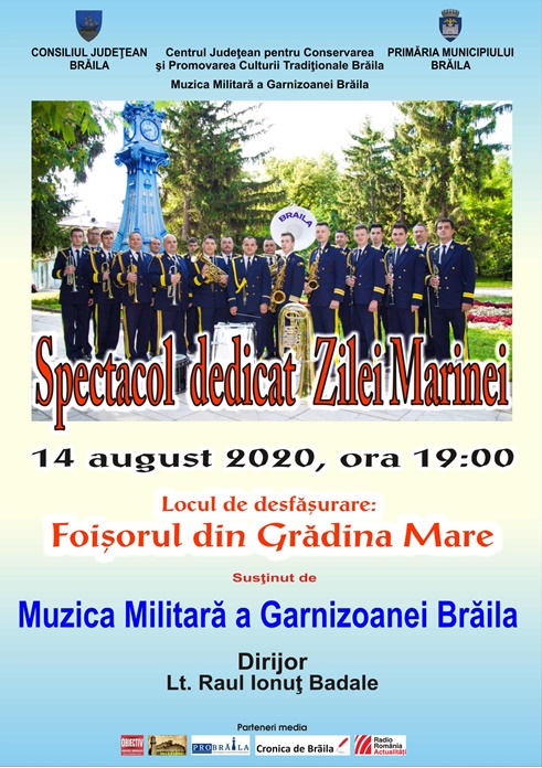 Afis - Spectacol dedicat Zilei Marinei