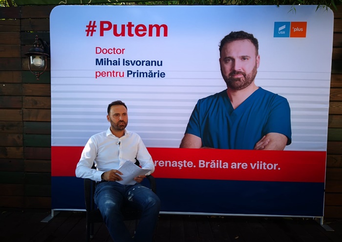 Mihai Isvoranu și-a prezentat programul de candidat în faţa&nbsp;presei