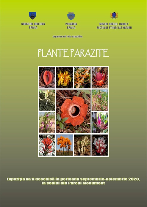 Foto-expoziție temporară „Plante parazite”, la Secția Ştiințele Naturii din Parcul&nbsp;Monument
