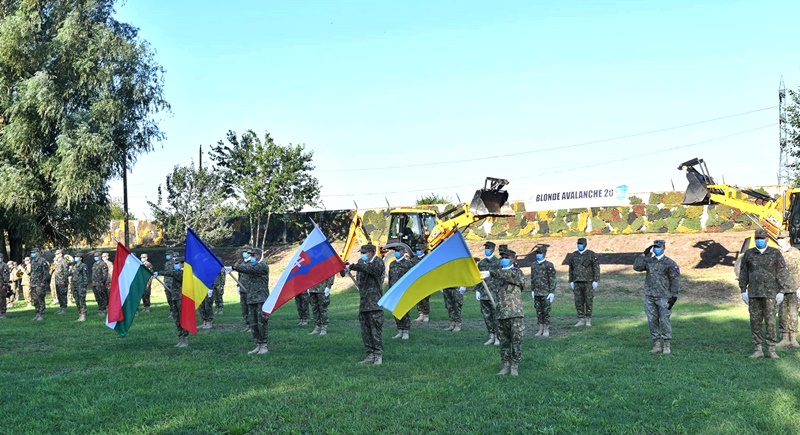 Ieri, a avut loc ceremonia de deschidere a exercițiului multinațional „Blonde Avalanche&nbsp;20”