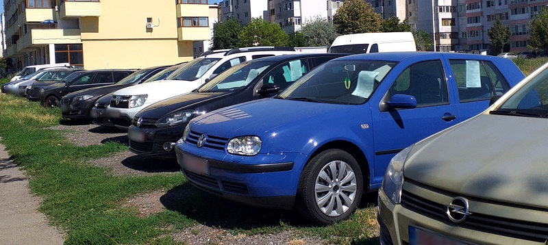 Sancţiuni contravenţionale pentru expunerea spre vânzare a unor autovehicule pe terenul domeniului public și privat al Municipiului&nbsp;Brăila