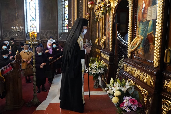 Arhiepiscopul Dunării de Jos a fost prezent la hramul bisericii Sfântul Mare Mucenic Mina din&nbsp;Brăila