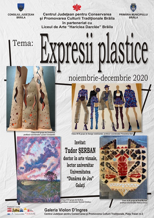 “Expresii plastice” – Expoziţie de&nbsp;ceramică