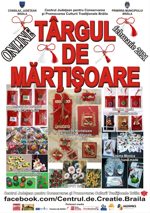 Târg de Mărţişoare la&nbsp;Brăila