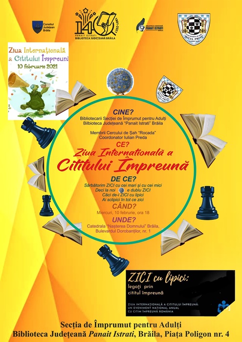 „ZICI cu lipici: legați prin cititul&nbsp;împreună!”