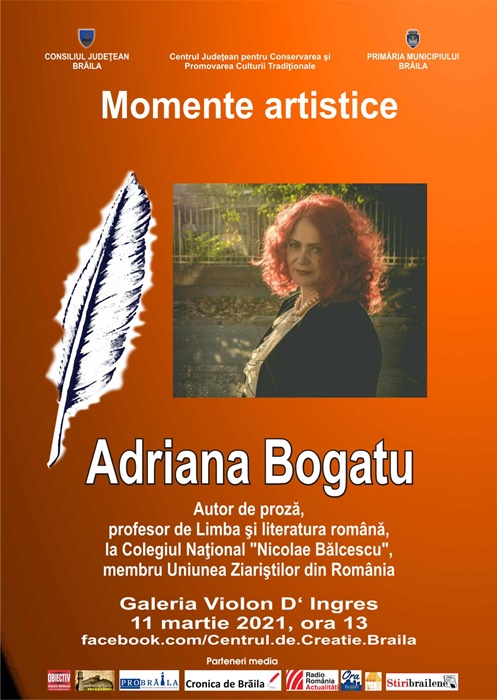 Momente artistice cu Adriana&nbsp;Bogatu