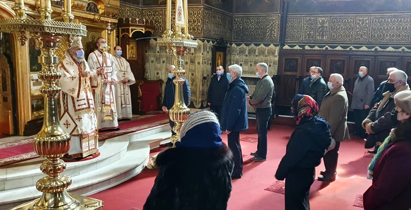 Slujire arhierească la Catedrala arhiepiscopală din Municipiul&nbsp;Galaţi