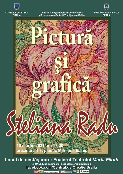 Expoziție pesonală de pictură și grafică – Steliana&nbsp;Radu