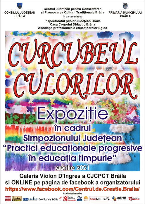Expoziție – „Curcubeul&nbsp;culorilor”