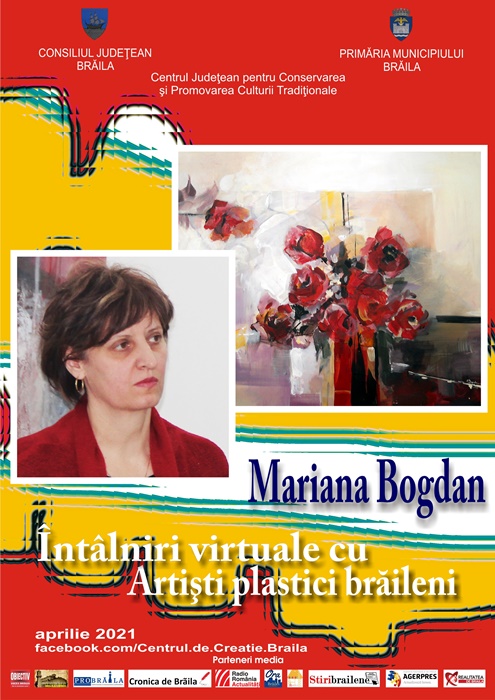 Întâlniri virtuale cu artiști plastici brăileni – Mariana&nbsp;Bogdan