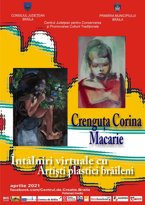 „Întâlniri virtuale cu artiști plastici” – Crenguţa Corina&nbsp;Macarie