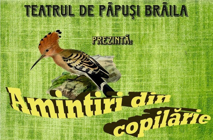 „Amintiri din copilărie” – spectacol la Teatrul de Păpuși&nbsp;„Cărăbuș”