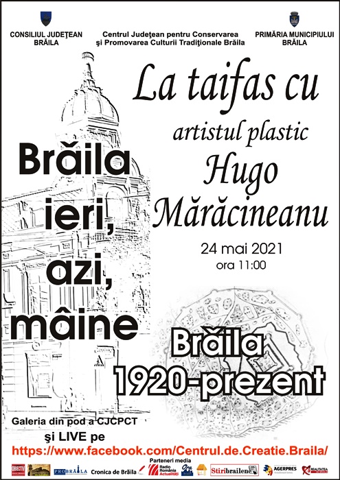 La taifas cu artistul plastic Hugo&nbsp;Mărăcineanu