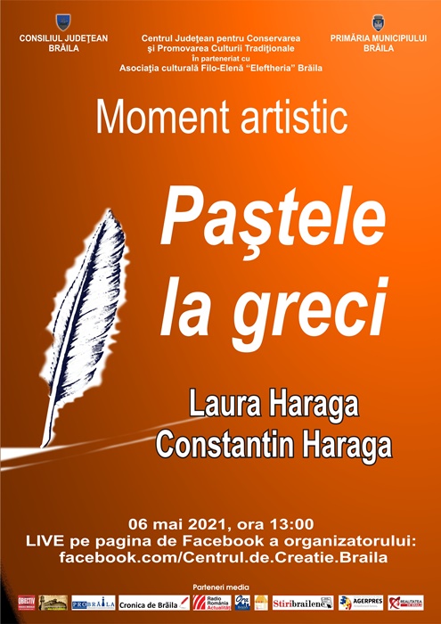 Moment artistic „Paştele la greci” cu Laura şi Constantin&nbsp;Haraga