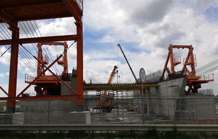 Șantierul Podului suspendat de la Brăila, loc de studiu pentru viitori ingineri&nbsp;constructori