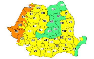 Caniculă și disconfort termic pentru județele Brăila, Galați și&nbsp;Tulcea