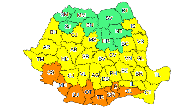 Val de căldură și disconfort termic în zilele&nbsp;următoare!