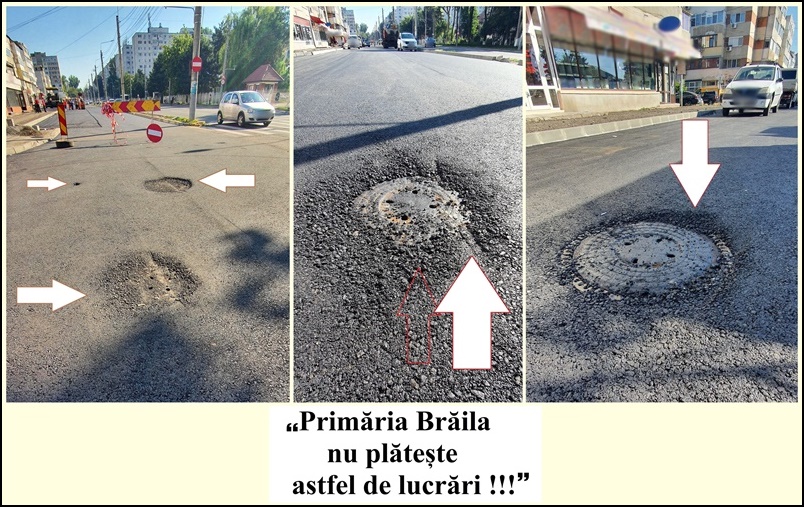 Primarul Dragomir: „Nu putem întelege constructorii care nu își coordoneaza lucrările, toarnă asfalt la plezneală și apoi plâng după&nbsp;bani!”