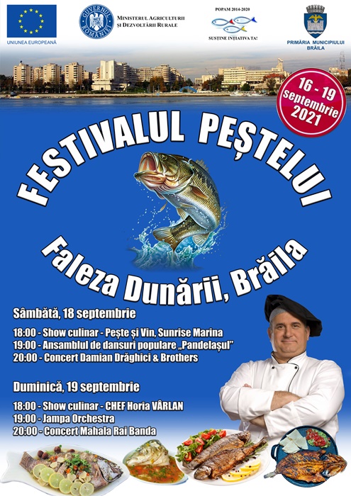 Delicii culinare și multă distracție la Festivalul Peștelui de la&nbsp;Brăila