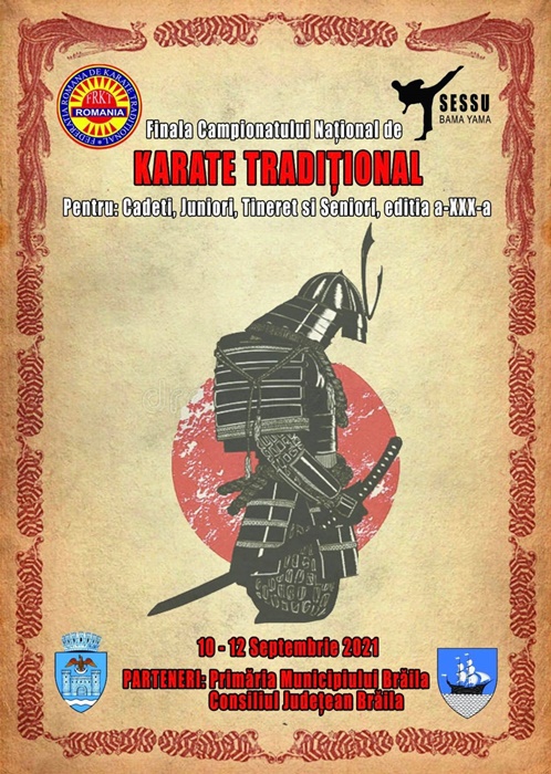 Finala Campionatului Național de Karate Tradițional pentru cadeți, juniori, tineret și seniori, ediția a&nbsp;XXX–a