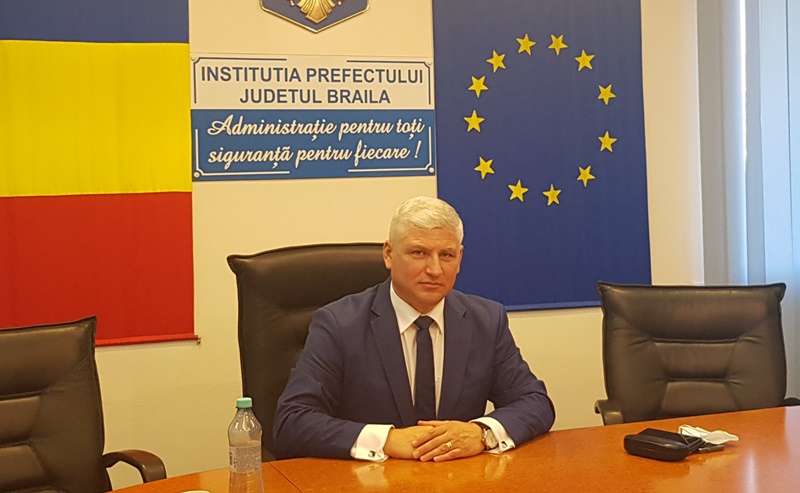 Florin-Sergiu Dobrescu a fost investit în funcția de prefect al Județului&nbsp;Brăila