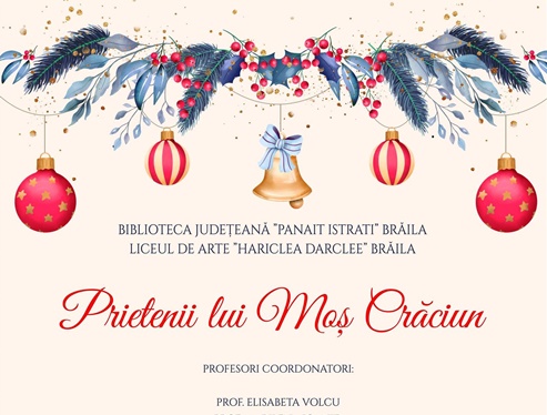 Expoziție de artă plastică “Prietenii lui Moș&nbsp;Crăciun”