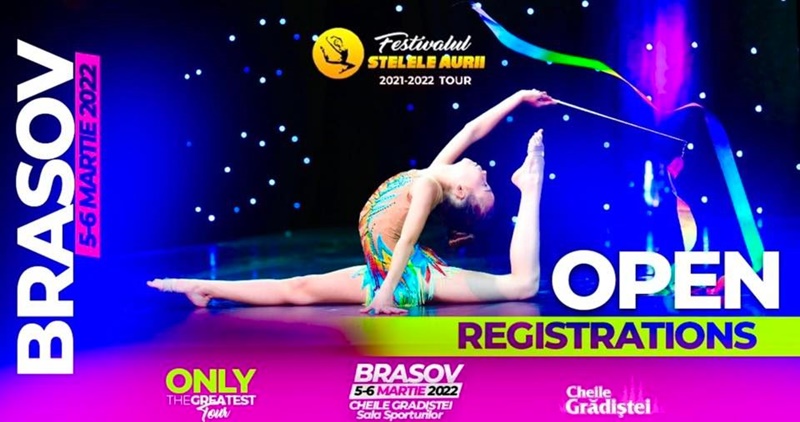 Se fac înscrieri la Festivalul de dans „Stelele aurii” – Brașov&nbsp;2022