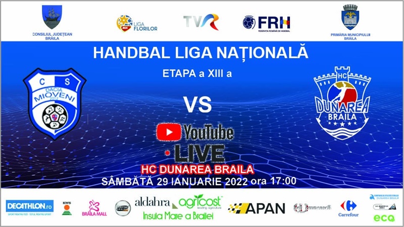 Sâmbătă, HC Dunărea Brăila joacă în deplasare cu CS Dacia Mioveni&nbsp;2012