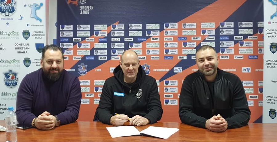 Antrenorul danez Morten Soubak rămâne la HC Dunărea Brăila pentru încă 2&nbsp;ani