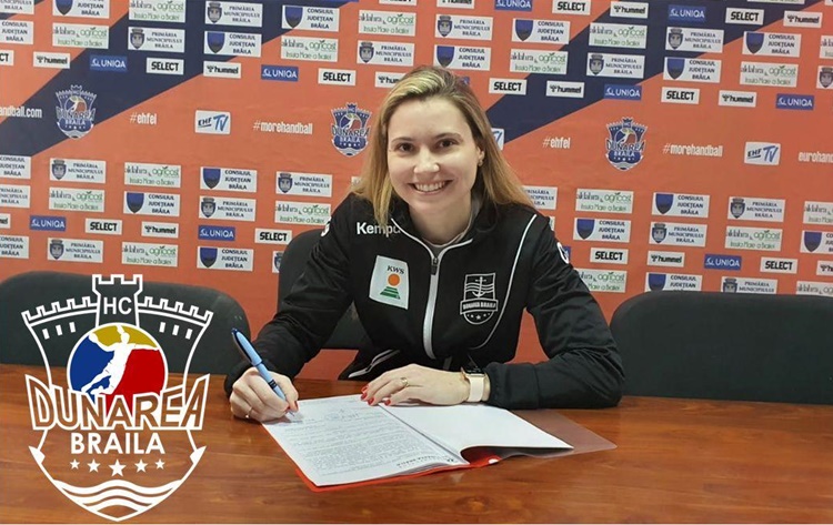 Extrema stângă Larissa Fais Munhoz Araújo rămâne la&nbsp;Brăila