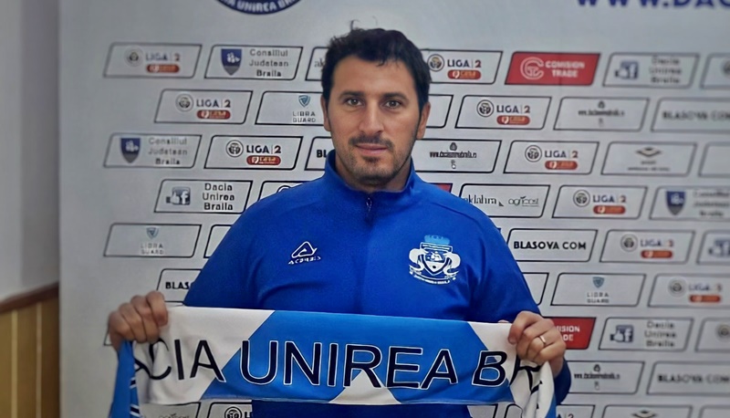 Laurențiu Ivan, noul antrenor principal al echipei de seniori al Dacia Unirea&nbsp;Brăila