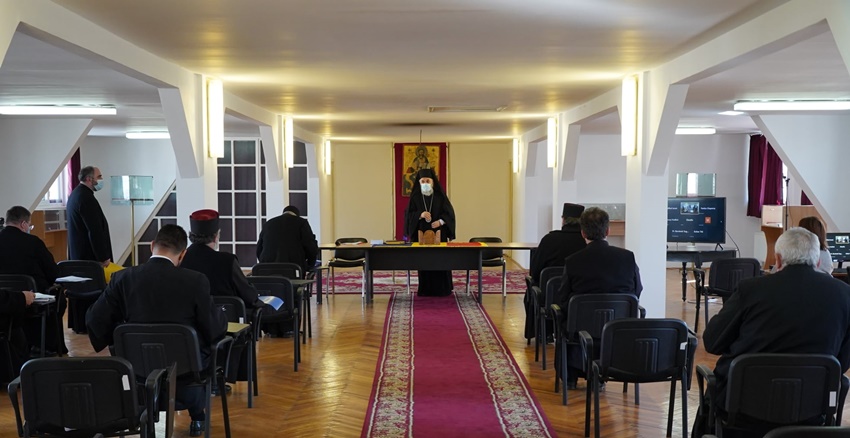 Şedinţa anuală a membrilor Casei de Ajutor Reciproc din cadrul Arhiepiscopiei Dunării de&nbsp;Jos