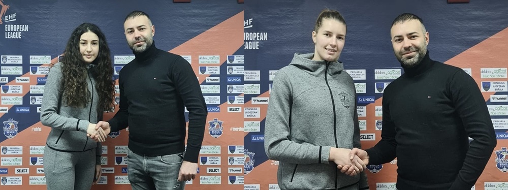 Mihaela Andreea Mihai și Diana Lăscăteu – noile achiziții ale HC Dunărea&nbsp;Brăila
