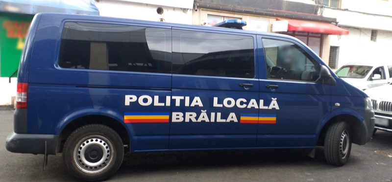 Verificări ale polițiștilor locali brăileni privind respectarea disciplinei în construcții şi a afișajului&nbsp;stradal
