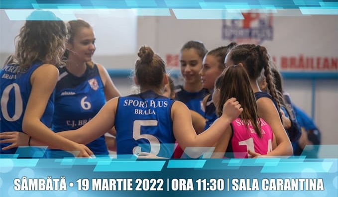 Sâmbătă, volei! ACS Sport Plus Brăila vs CSM Focșani&nbsp;2007