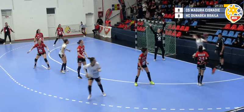 CS Măgura Cisnădie – HC Dunărea Brăila, scor final 25 –&nbsp;21