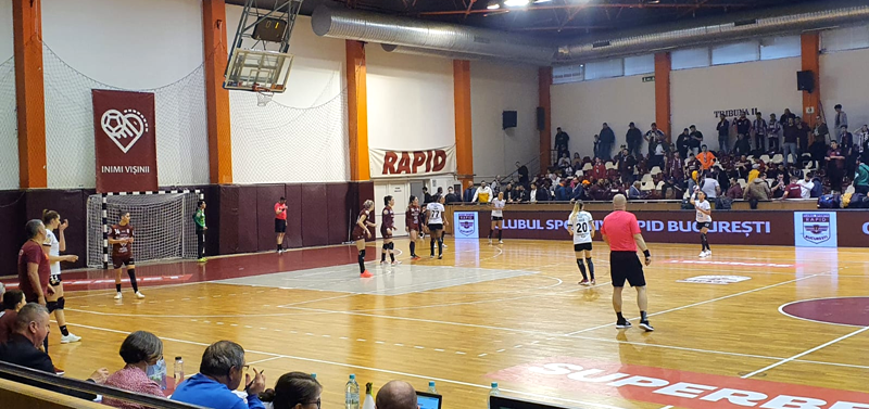 CS Rapid București – HC Dunărea Brăila, scor final 33 –&nbsp;22