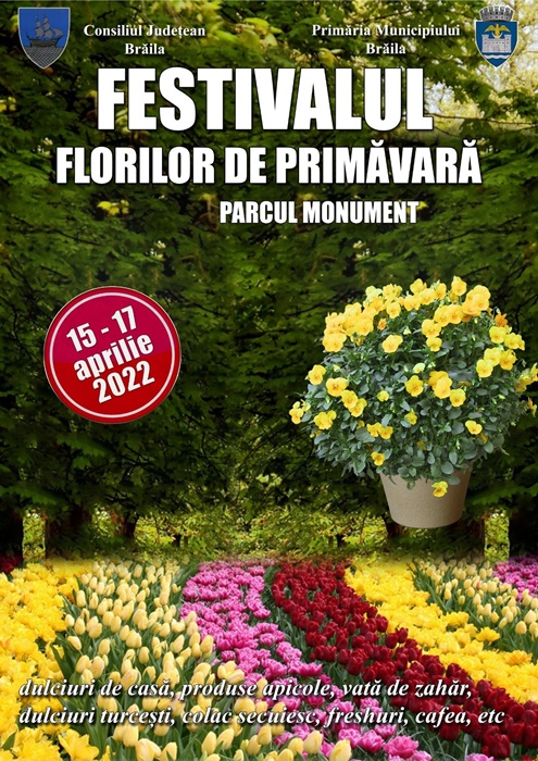 „Festivalul Florilor de Primăvară” la o nouă ediție plină de&nbsp;culoare!
