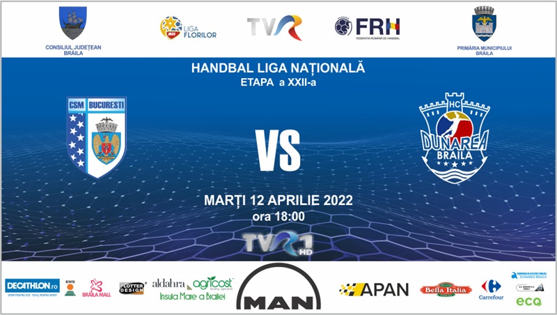 HC Dunărea Brăila joacă, în deplasare, cu CSM București ∣ Adrian Manole: „Ne jucăm șansa indiferent de puterea echipei&nbsp;adverse”