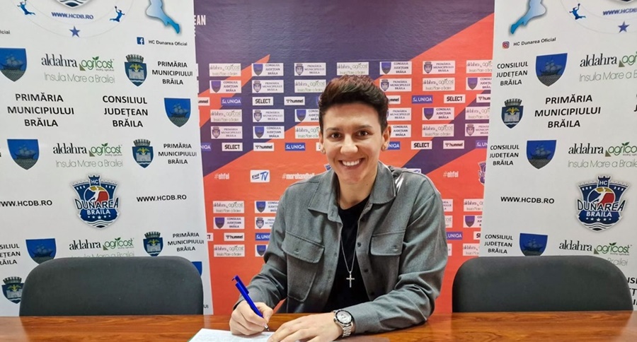 Marija Šteriova revine la HC Dunărea Brăila. Șteki: „Aștept cu nerăbdare să ne vedem în Sala&nbsp;Polivalentă”