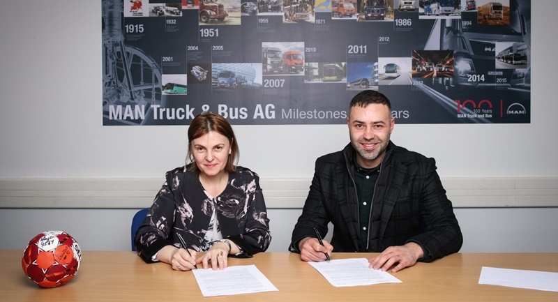 MHS Truck & Bus, noul sponsor principal al echipei feminine de handbal HC Dunărea&nbsp;Brăila