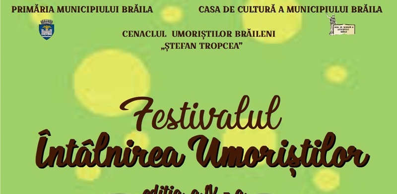 Gala Laureaților celei de-a IV-a ediții a Festivalului Concurs “Întâlnirea Umoriștilor”