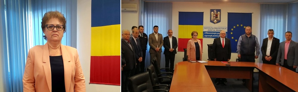 Noul subprefect Virginia Loredana Badiu: „Asigur cetățenii județului Brăila că îi voi reprezenta cu devotament, cinste și corectitudine, în relația cu Guvernul&nbsp;României!”