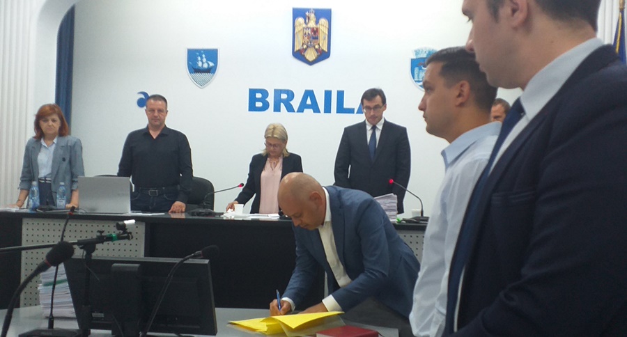 Social-democratul Adrian Tîmplaru a depus jurământul de consilier&nbsp;municipal