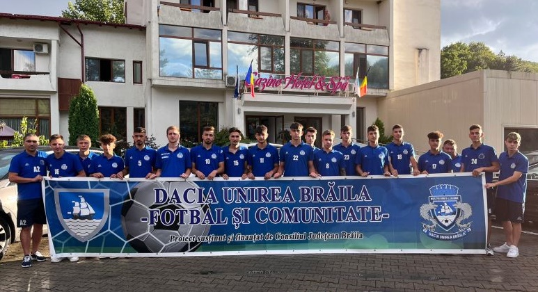 Stagiu de pregătire în stațiunea Sărata Monteoru pentru sportivii de la Dacia Unirea&nbsp;Brăila